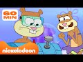 Bob Esponja e Sandy Sendo Melhores Amigos por 1 Hora | Nickelodeon em Português