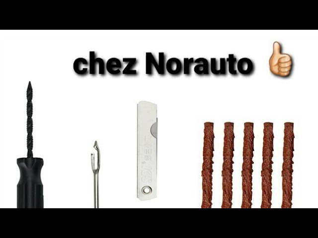 Kit de réparation crevaison NORAUTO tubeless - Norauto