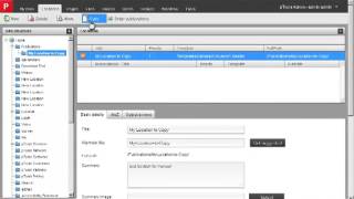 pTools CMS Tutorial - Location