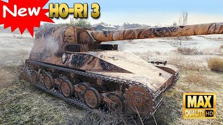 New Japenese Ho-Ri 3 tanks destroyer in action - World of Tanks