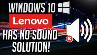 Fix Lenovo Laptop Has No Sound in Windows 10 - [2024] screenshot 3