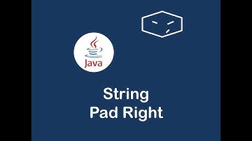 string pad right in java