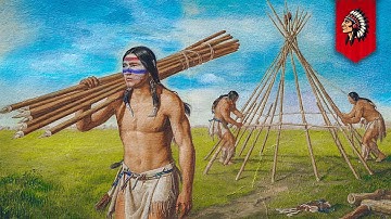 How Native Americans Built Tipis From Scratch