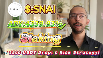 🔥 Full Solana SNAI staking tutorial — copy 4339.93% APY profits easily, enter with zero risk!