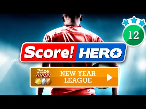 Score! Hero - New Year League - Level 12 - 3 Stars