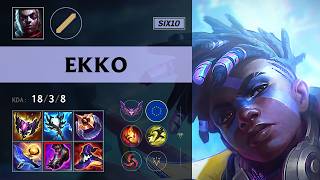 (Six10) Ekko Mid vs Fizz - EUW Master Patch 26.15