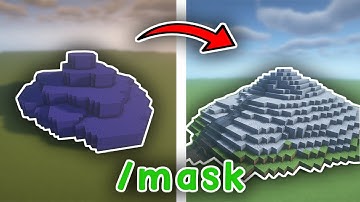 Minecraft 1.19 WorldEdit Tutorial | /mask