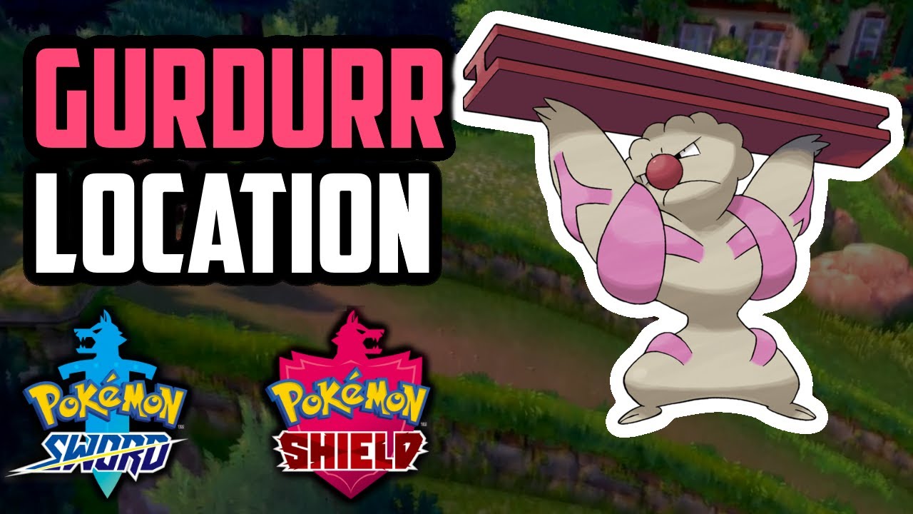 how to evolve gurdurr in pokemon sword and shield debargekishaba