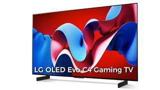 LG OLED Evo C4 Gaming TV: First Look - Review Full Specifications