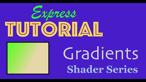 Blender 3D (3.2) : Shader Series: Gradient