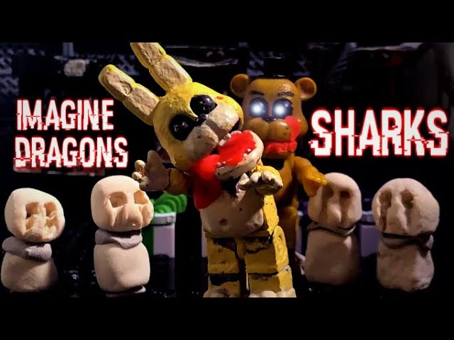 ⚠️FNAF SONG “SHARKS” By imagine dragons [Five Night's at Freddy's Springlock failure animation]⚠️ class=