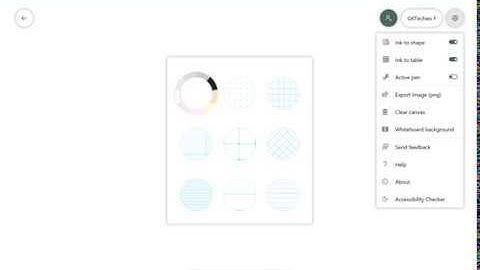 Microsoft Whiteboard background feature