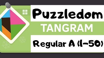 Puzzledom. Tangram Regular A soluce