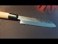 Watanabe Kurouchi Petite. Изготовление. Японский нож. Manufacture. Japanese knife