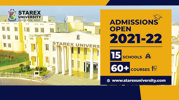 Starex University Admission Open 2021-22 Gurgaon, Delhi NCR
