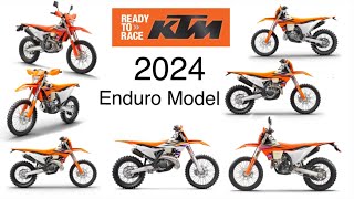 เผยโฉม รถเอ็นดูโร่ ค่ายสีส้ม KTM ปี 2024