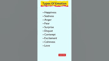 Types Of Emotion #englishspeaking #learnenglish #shorts