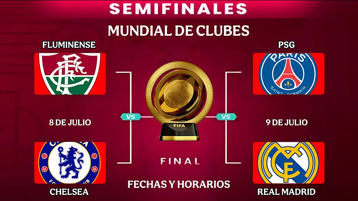 FECHAS HORARIOS Y CANALES PARA LAS SEMIFINALES DEL MUNDIAL DE CLUBES 2025