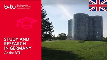 Study and research at high level in Germany: BTU Cottbus-Senftenberg