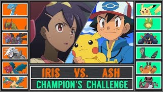 Ash vs. Iris (Pokémon Sun\/Moon) - Unova Champion's Challenge