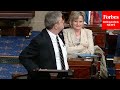 Senate chamber erupts in laughter after john kennedy cracks joke during budget process