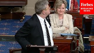 Senate Chamber Erupts In Laughter After John Kennedy Cracks Joke During Budget Process