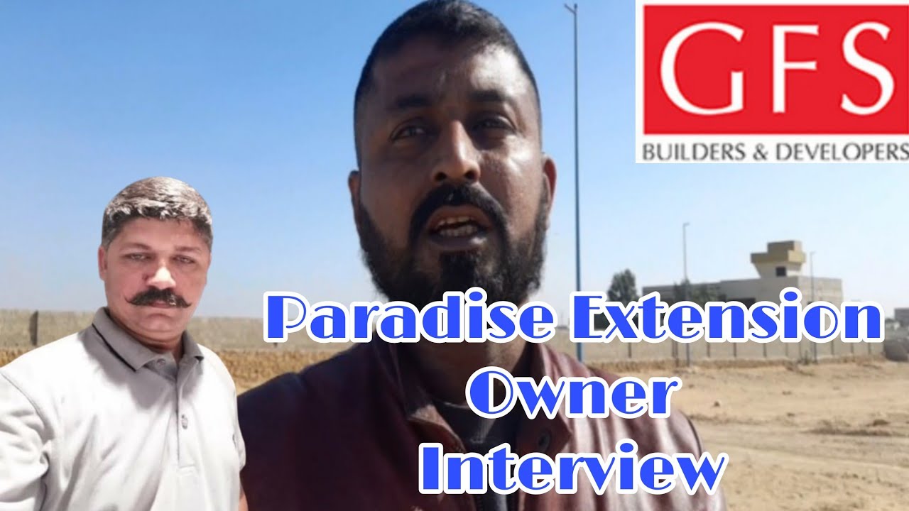 Paradise Block | Extension | 80 Yds | Plot | North Town Residency | GFS Builders & Developers