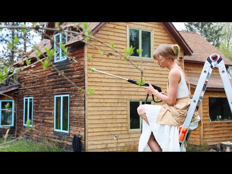 A Brand New House 🏡 pressure washing my life away