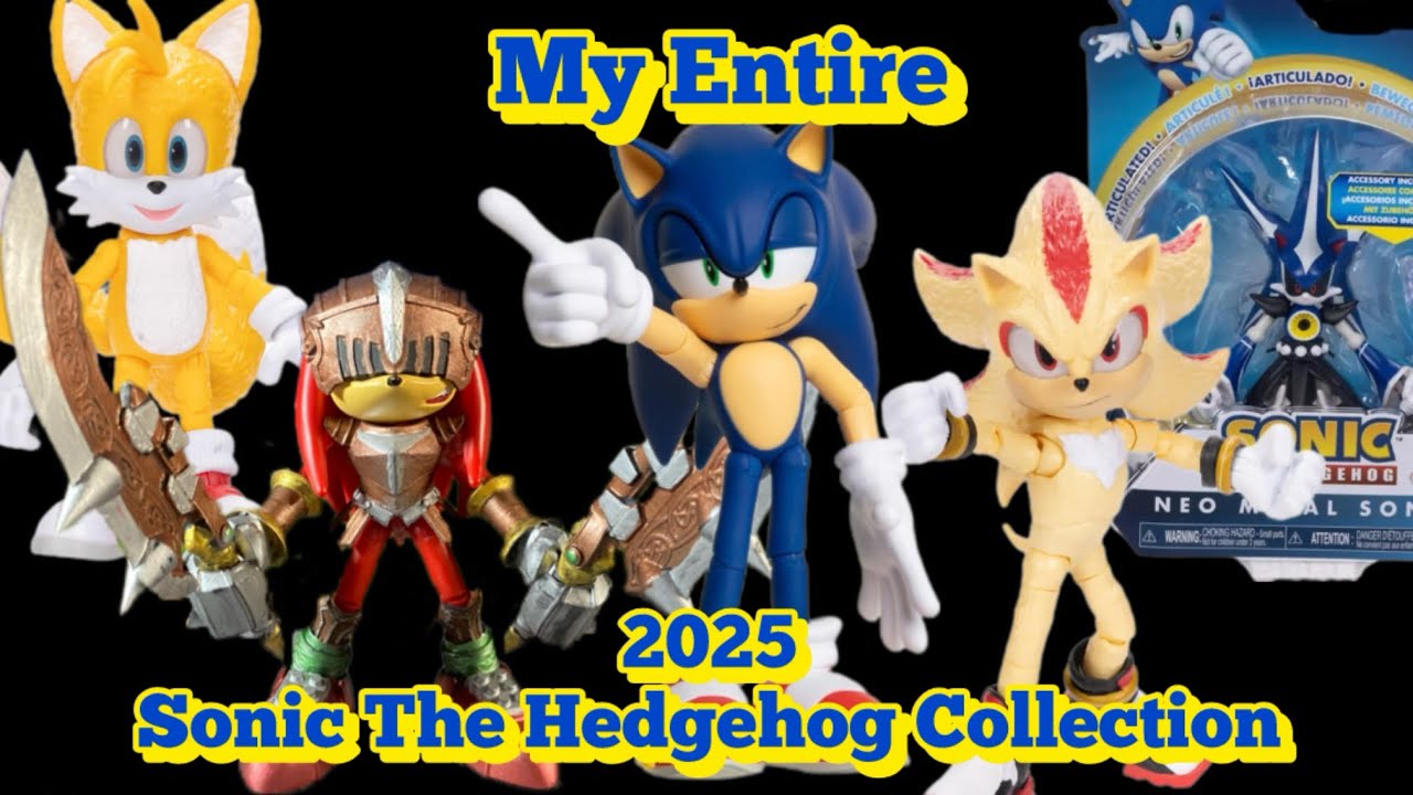 Вся моя коллекция Sonic The Hedgehog 2025 | epicninja8