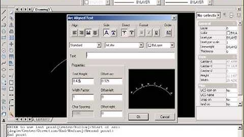 GStarICAD arctext.avi