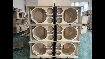 How to produce K1 dual 15 inch line array speaker😃😃👏👏