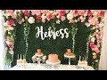 DIY RUSTIC GLAM FLORAL BACKDROP + DAY IN THE LIFE OF AN EVENT PLANNER | BEHIND THE SCENES