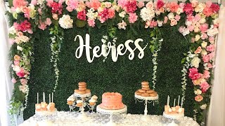DIY RUSTIC GLAM FLORAL BACKDROP + DAY IN THE LIFE OF AN EVENT PLANNER | BEHIND THE SCENES