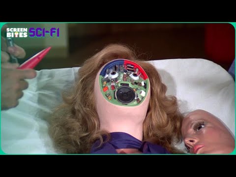 Bionic Woman vs Fembot! Iconic Sci-Fi Fight | Screen Bites Sci Fi
