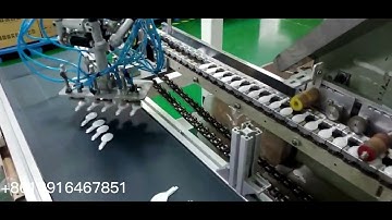 Delta robot spider arm sorting machine for spoon
