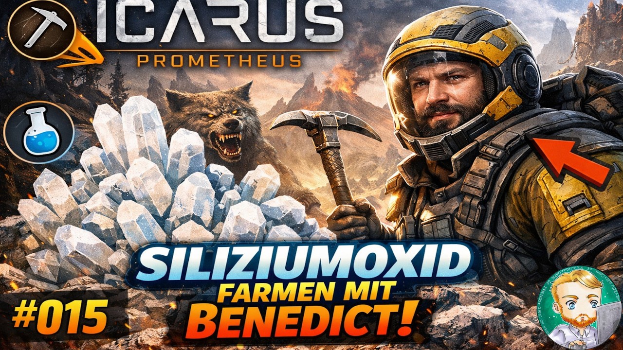🔥 Siliziumoxid Farmen mit Benedict! 💎 #015 ICARUS Prometheus Deutsch