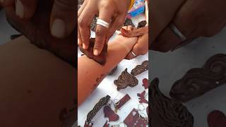 Cutie fly🦋#red#color#temporary#stamping#temporarytattoo#tatto#handprint#Chikiri#remember