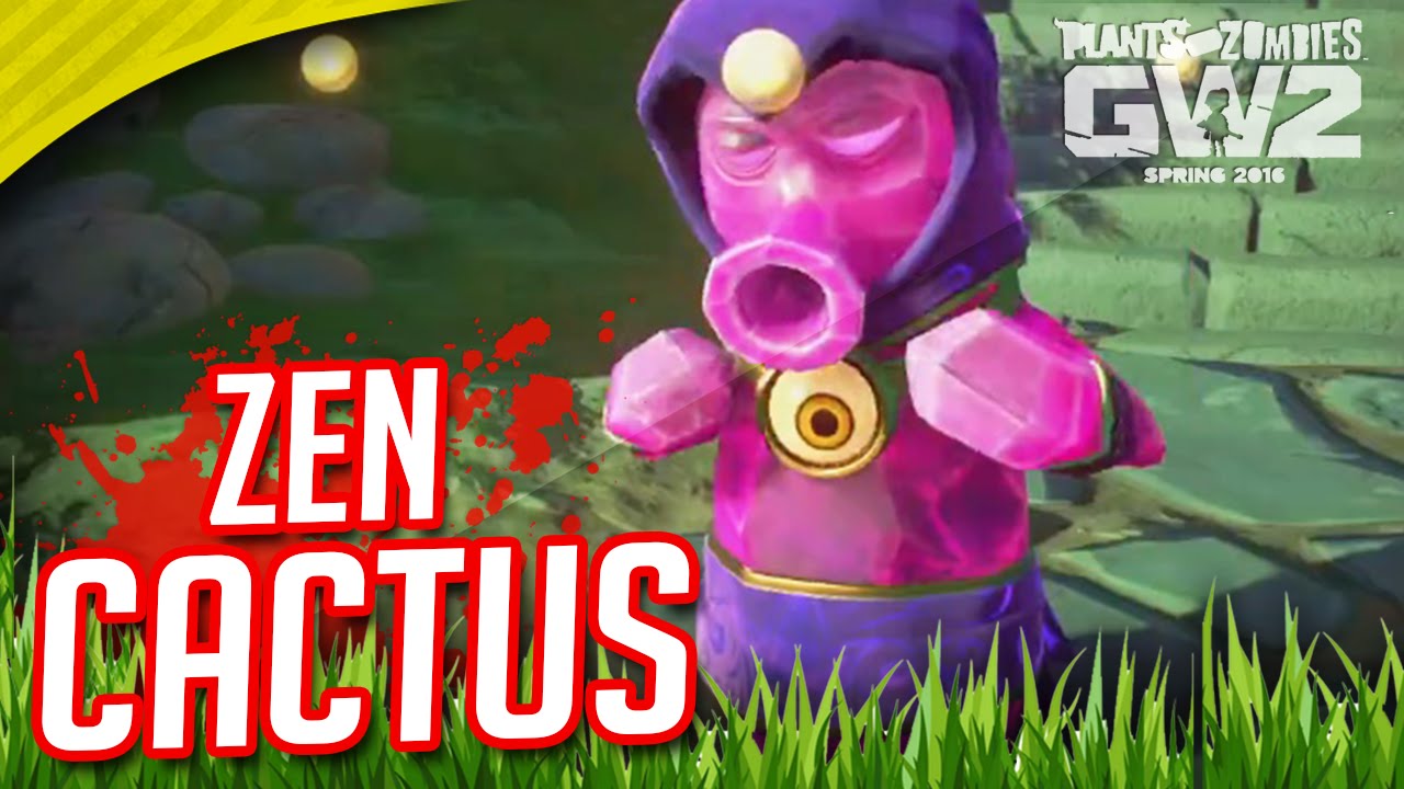 Image result for zen cactus pvz gw2  gif