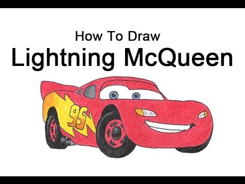 How to Draw Lightning McQueen - YouTube