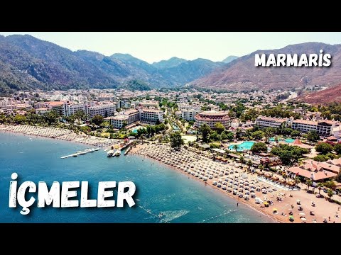 Marmaris İçmeler Plajı - Marmaris'in En Güzel Koyları - Marmaris Gezilecek Yerler - Marmaris Turkey