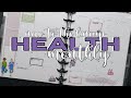 PLAN WITH ME AUGUST HEALTH MONTHLY | TEACHER PLANNER FOR NON TEACHERS