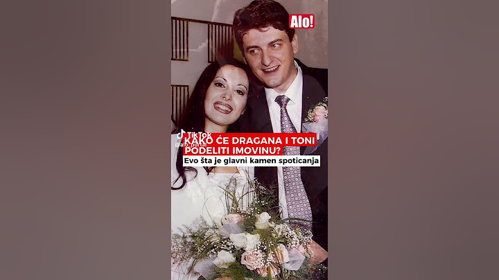 KAKO ĆE DRAGANA I TONI PODELITI IMOVINU? Evo šta je glavni kamen spoticanja #draganamirkovic