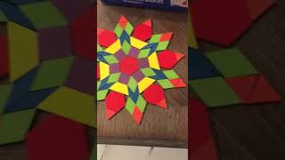 Tangram Pattern! Could you make this🤔🤔🧩🧩. #puzzle #shorts #challenge #tangram #shortsvideo #fun
