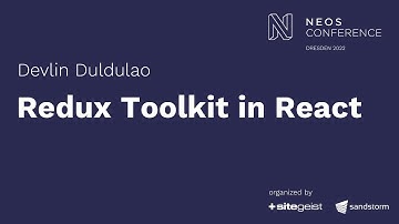 Redux Toolkit in React - Devlin Duldulao | Neos Con 2022