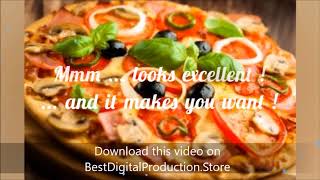 Video Marketing Pizza Animation Preview