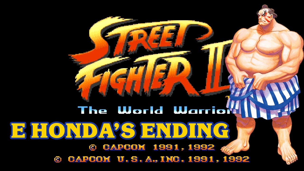 Street Fighter II: The World Warrior E Honda Ending - Super Nintendo Entertainment System