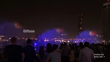 Festival City * Fountain Show * Dubai * Giftson