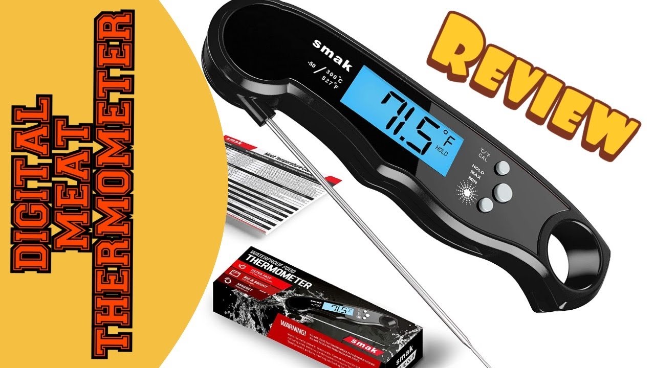 Expert Grill Pocket Digital Instant Read Meat Thermometer