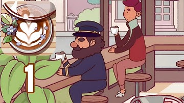 Day 1-10 - Good Coffee Great Coffee - Part 1 - Gameplay Walkthrough (Android, iOS)