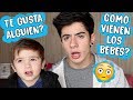 PREGUNTAS A MI SOBRINO DE 4 AÑOS!! CONOZCAN A DYLAN 💙 | kevsho